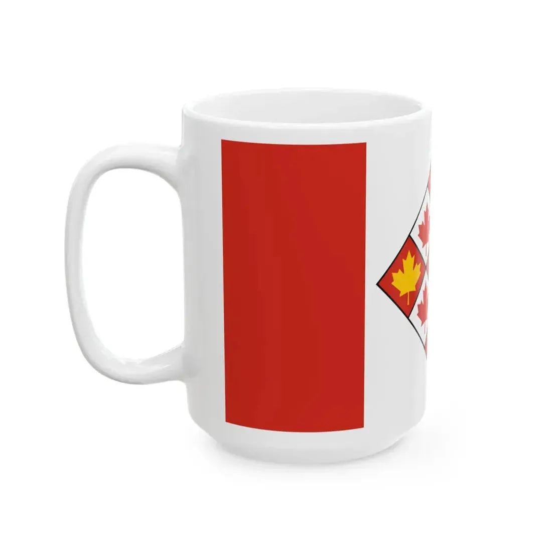 Flag of the Supreme Court of Canada (Canada) White Coffee Mug - Go Mug Yourself