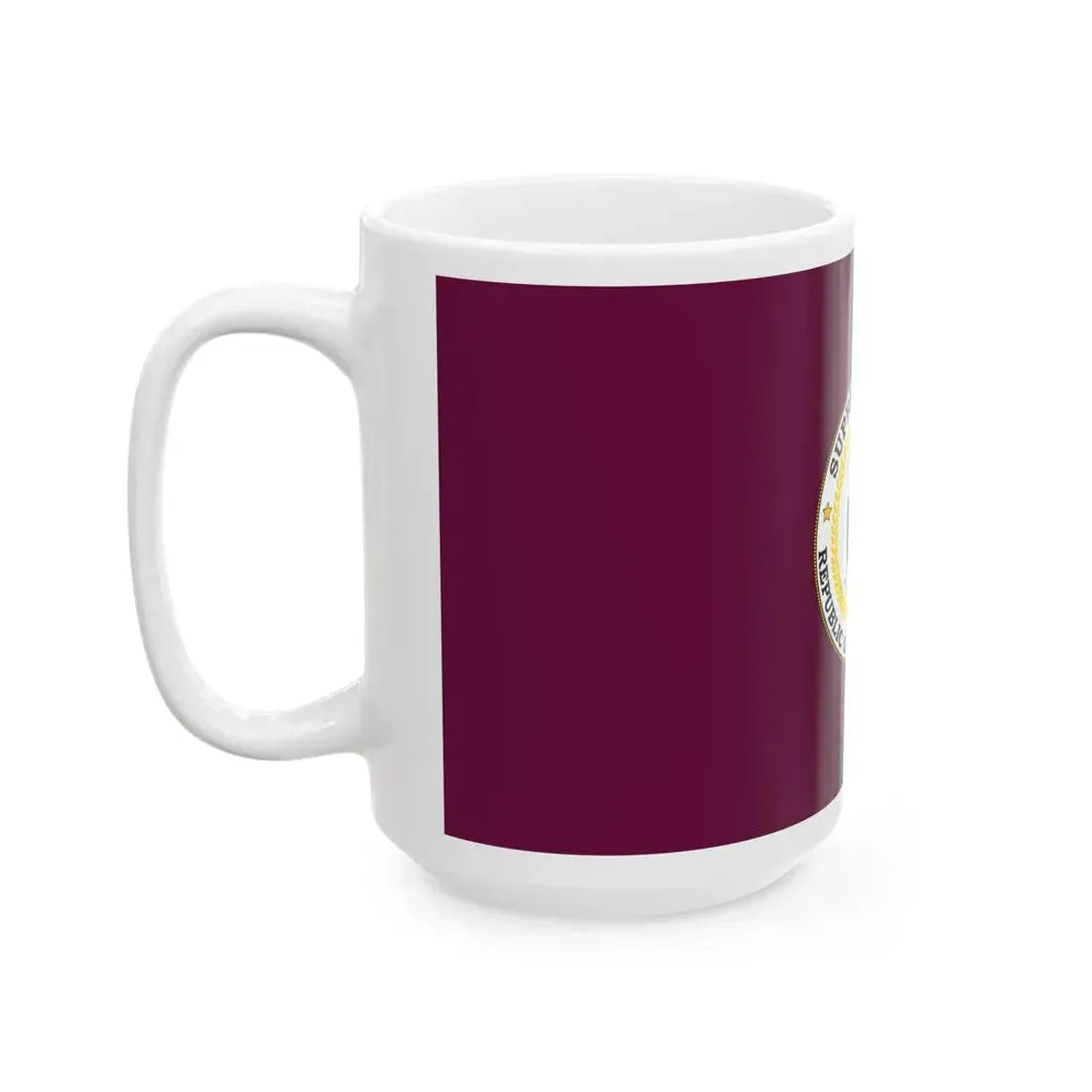 Flag of the Supreme Court of the Philippines (Philippines) White Coffee Mug - Go Mug Yourself