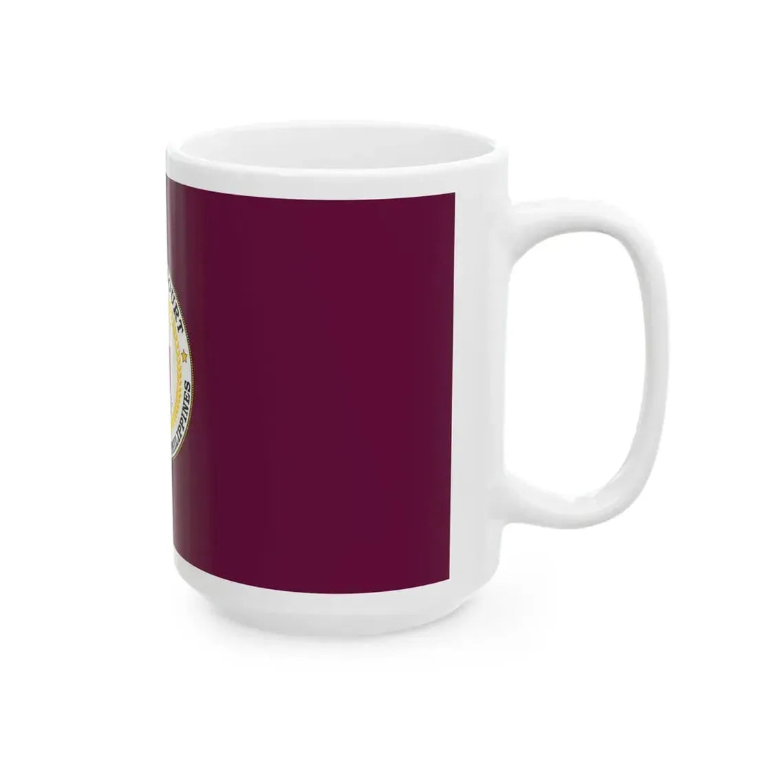 Flag of the Supreme Court of the Philippines (Philippines) White Coffee Mug - Go Mug Yourself