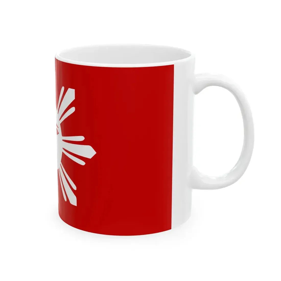 Flag of the Tagalog people (Philippines) White Coffee Mug - Go Mug Yourself