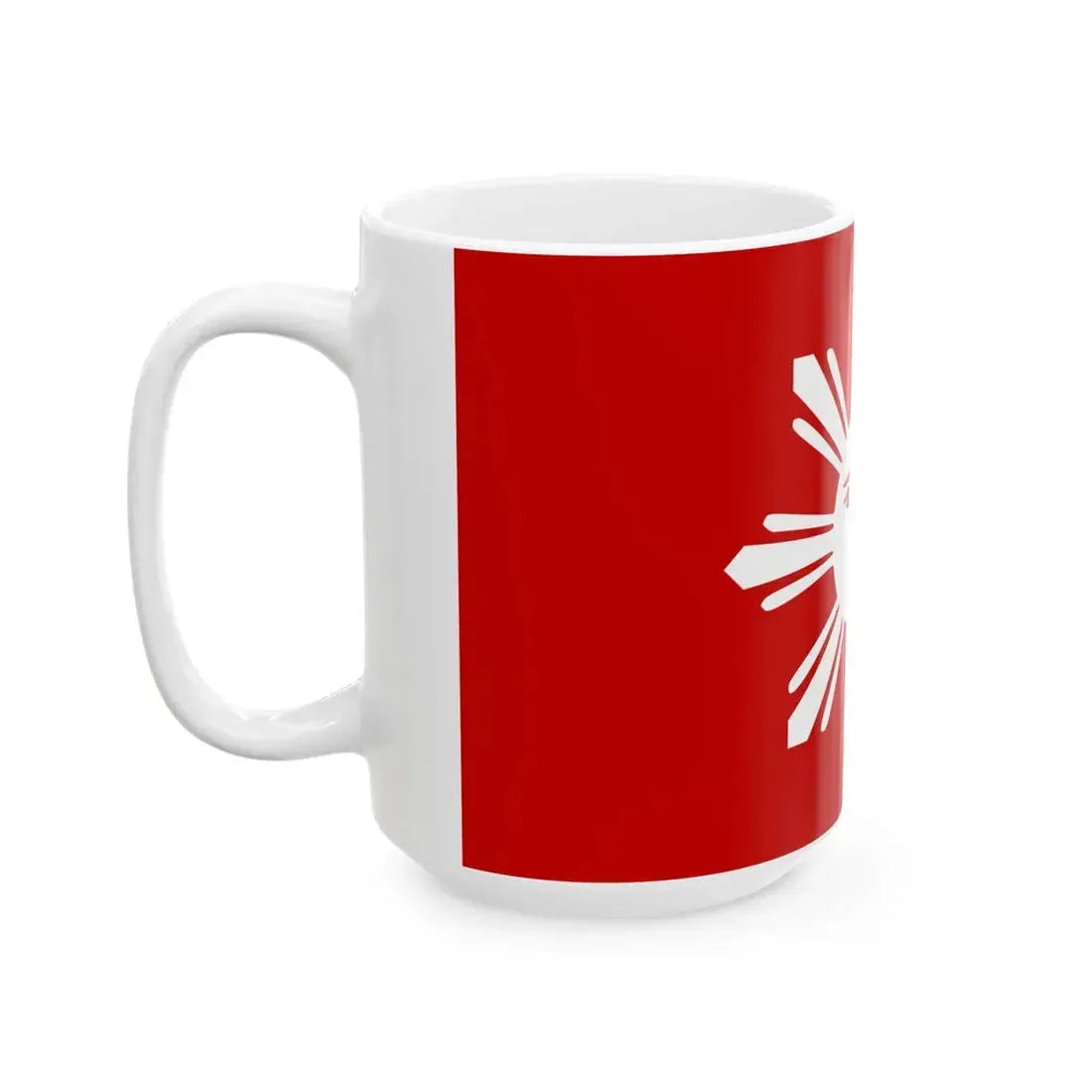 Flag of the Tagalog people (Philippines) White Coffee Mug - Go Mug Yourself