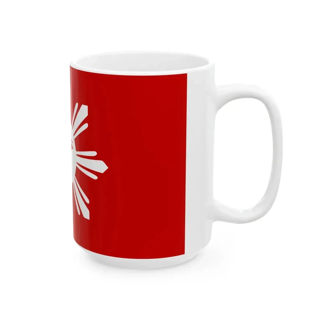 Flag of the Tagalog people (Philippines) White Coffee Mug - Go Mug Yourself