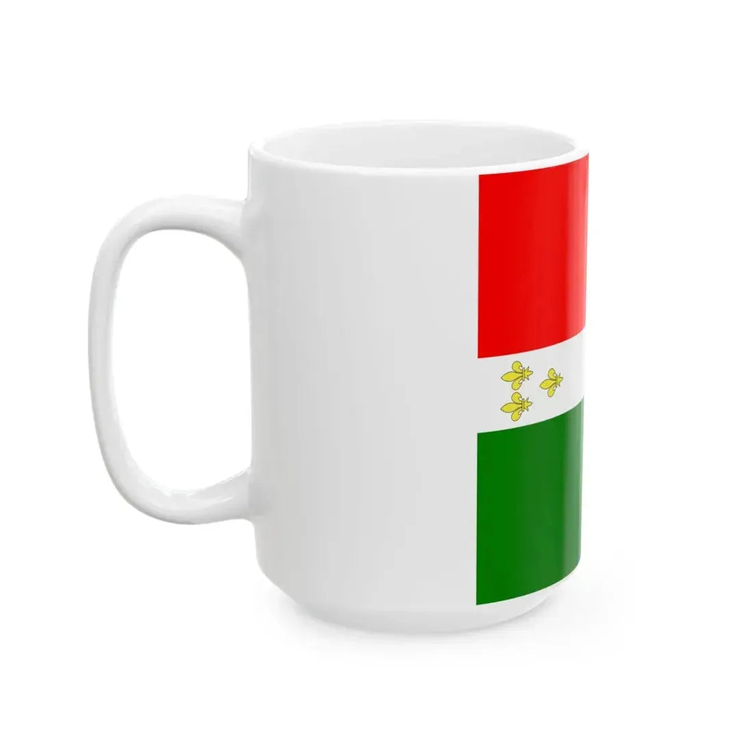 Flag of the Tamatave Kingdom 1750-1819 (Madagascar) White Coffee Mug - Go Mug Yourself