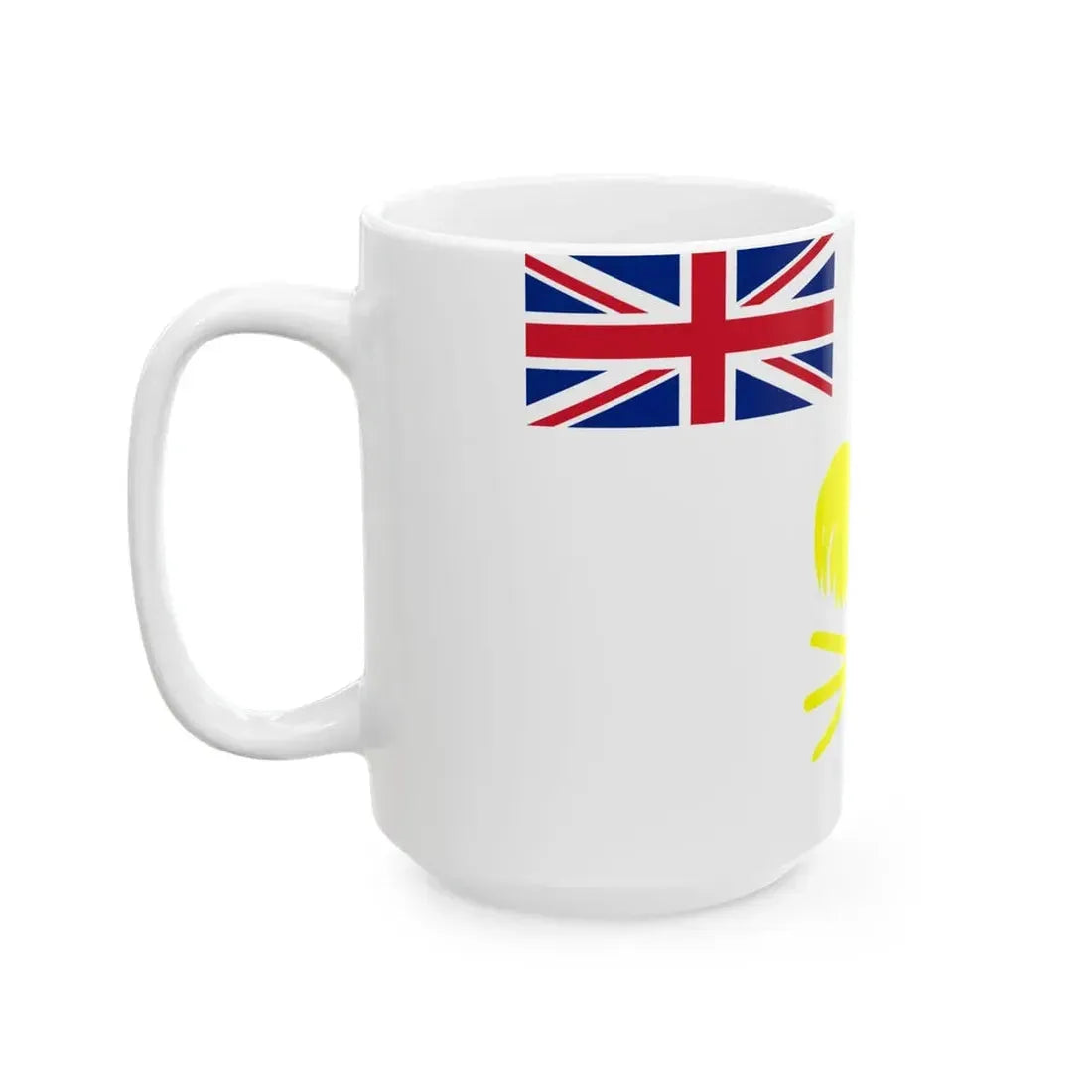 Flag of the Tamatave Kingdom 1822-1826 (Madagascar) White Coffee Mug - Go Mug Yourself