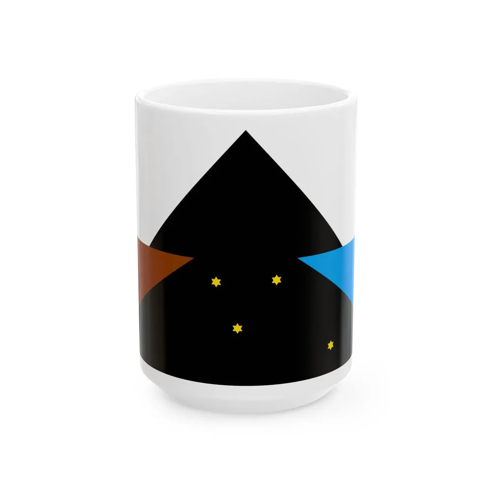 Flag of the Tehuelche People (Argentina) White Coffee Mug 15oz - Go Mug Yourself