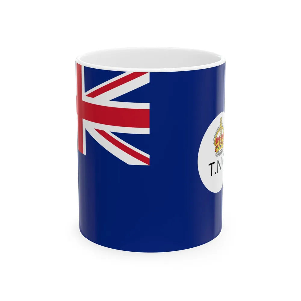 Flag of the Territory of New Guinea (Australia) White Coffee Mug 11oz - Go Mug Yourself