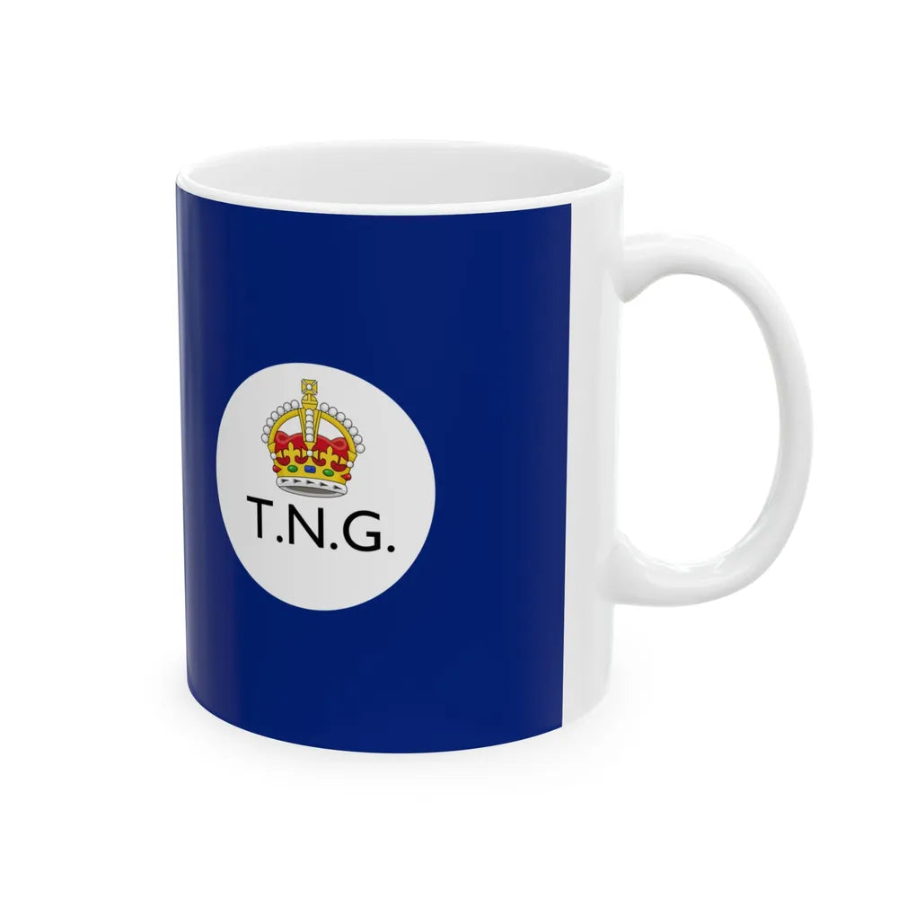 Flag of the Territory of New Guinea (Australia) White Coffee Mug - Go Mug Yourself