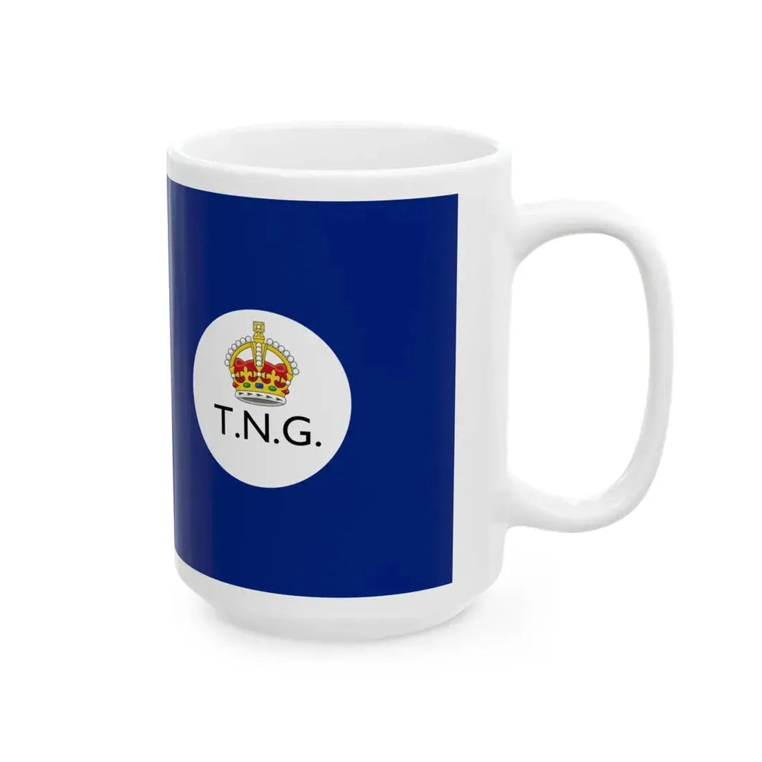 Flag of the Territory of New Guinea (Australia) White Coffee Mug - Go Mug Yourself