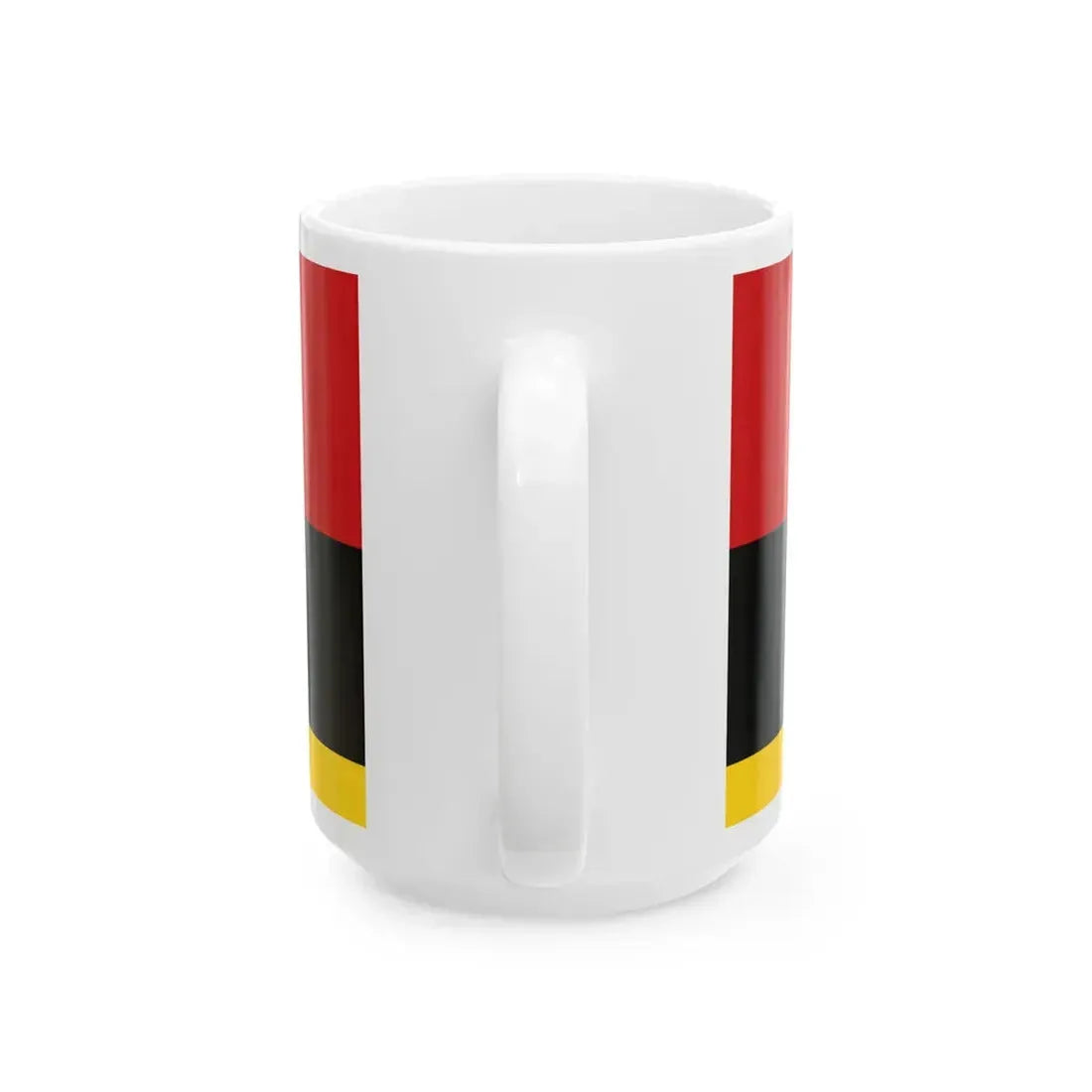 Flag of the Tetovo Municipality North Macedonia (North Macedonia) White Coffee Mug - Go Mug Yourself