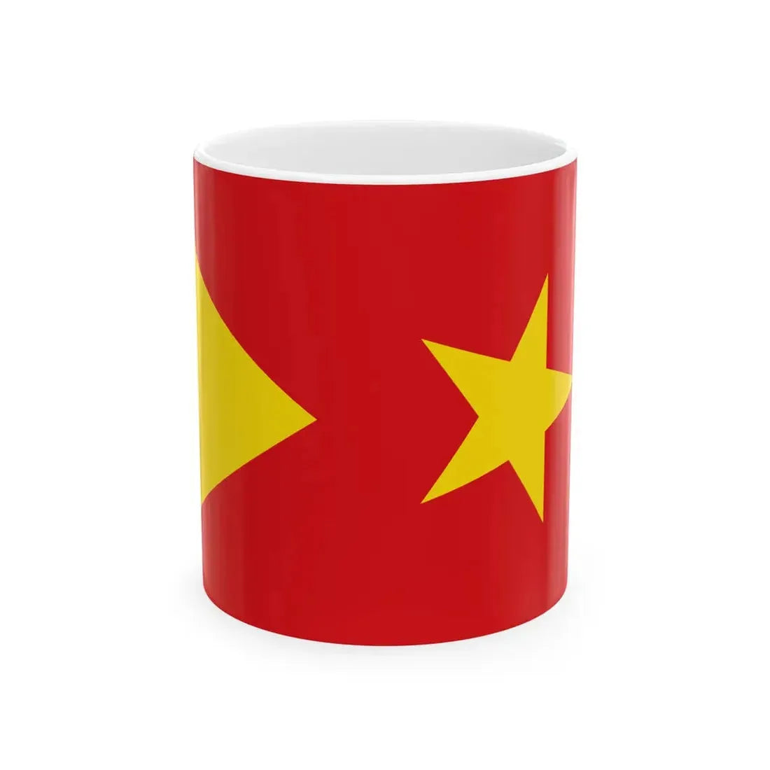 Flag of the Tigray Region (Ethiopia) White Coffee Mug 11oz - Go Mug Yourself