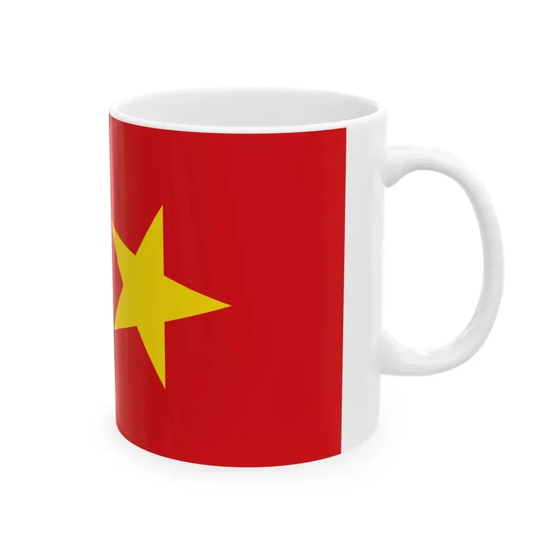 Flag of the Tigray Region (Ethiopia) White Coffee Mug - Go Mug Yourself