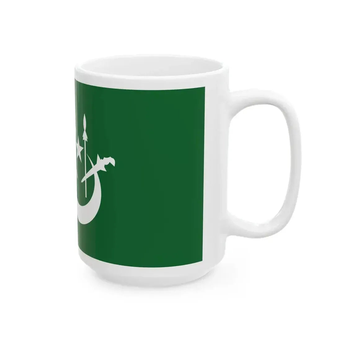Flag of the Timbalan Menteri Besar of Kelantan (Malaysia) White Coffee Mug - Go Mug Yourself