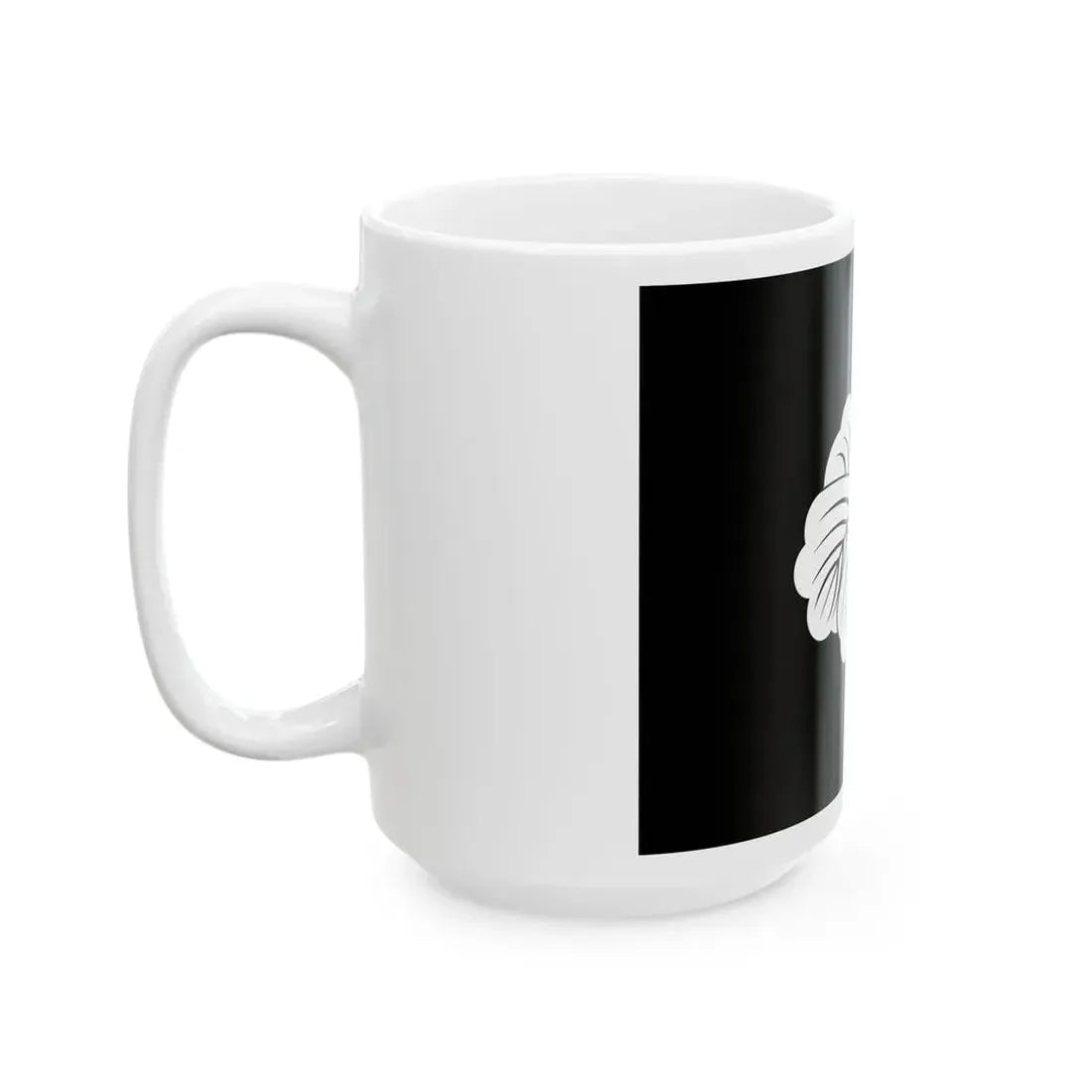 Flag of the Todo Lords of Tsu in Ise Province A (Japan) White Coffee Mug - Go Mug Yourself