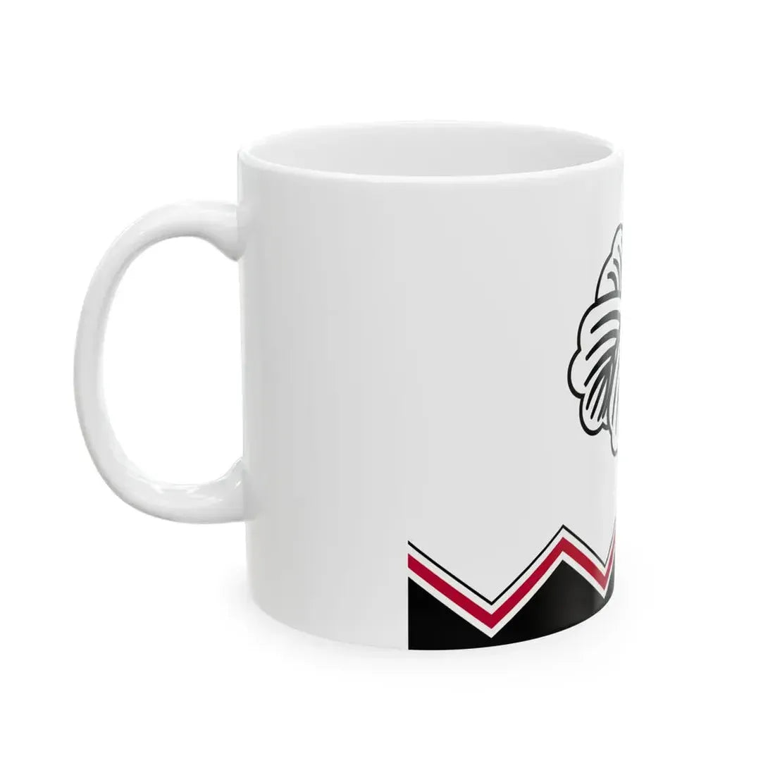 Flag of the Todo Lords of Tsu in Ise Province C (Japan) White Coffee Mug - Go Mug Yourself
