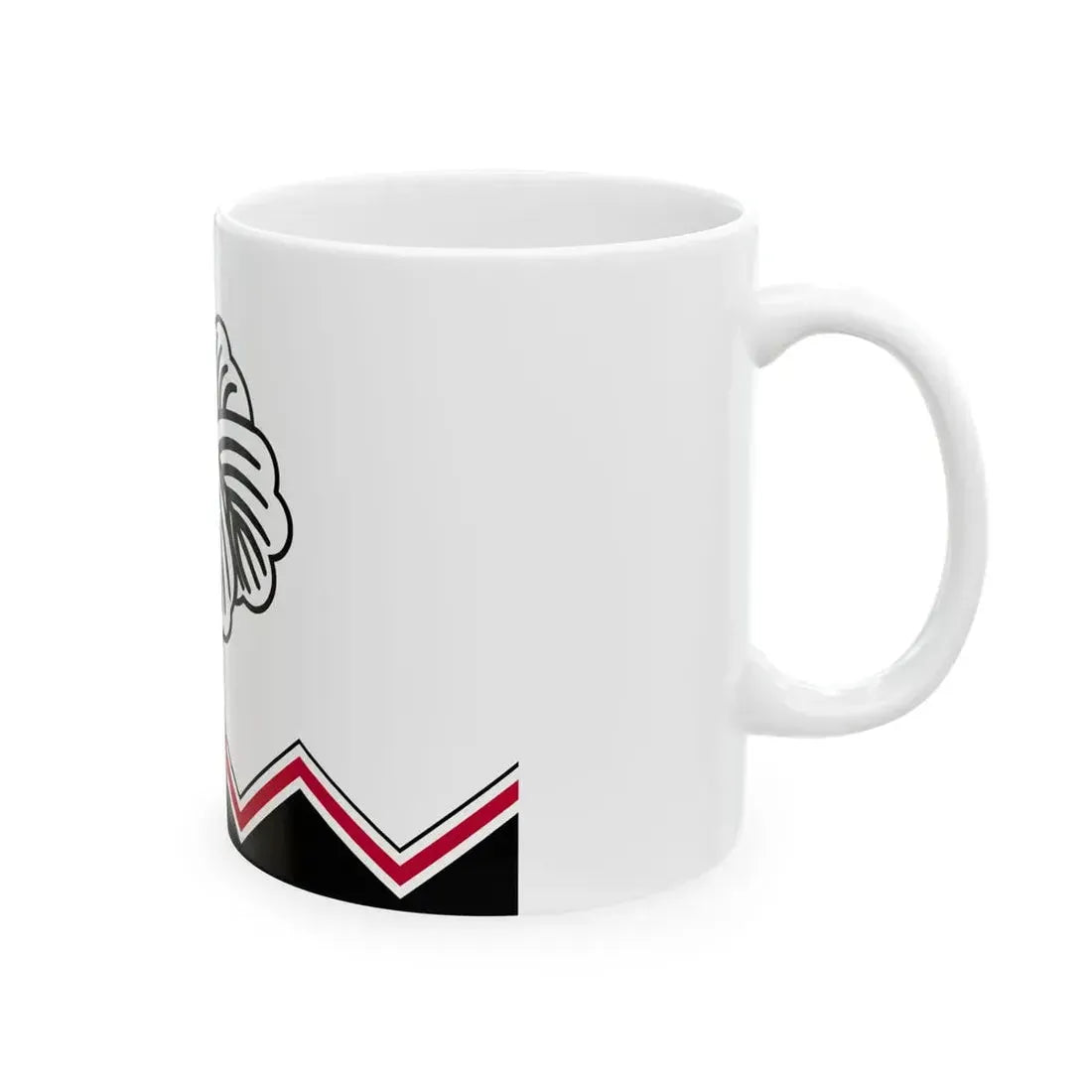 Flag of the Todo Lords of Tsu in Ise Province C (Japan) White Coffee Mug - Go Mug Yourself