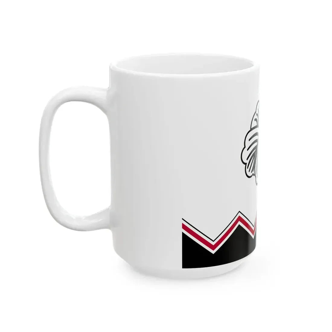 Flag of the Todo Lords of Tsu in Ise Province C (Japan) White Coffee Mug - Go Mug Yourself
