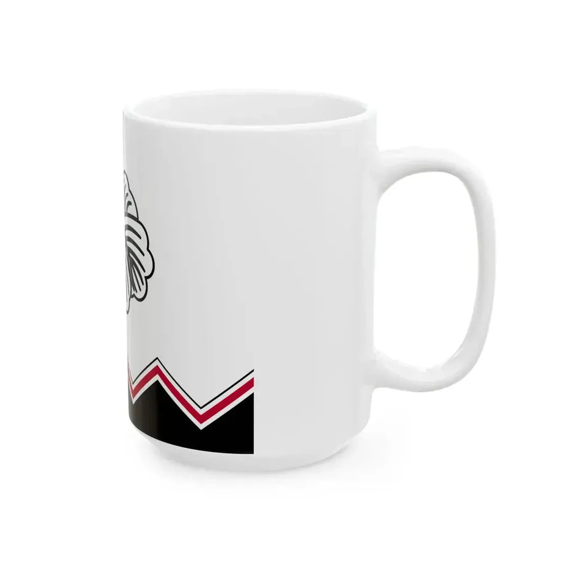 Flag of the Todo Lords of Tsu in Ise Province C (Japan) White Coffee Mug - Go Mug Yourself