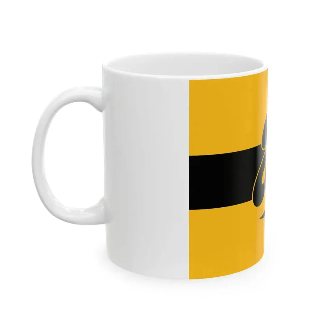 Flag of the Tokugawa Lords of Mito in Hitachi Province C (Japan) White Coffee Mug - Go Mug Yourself