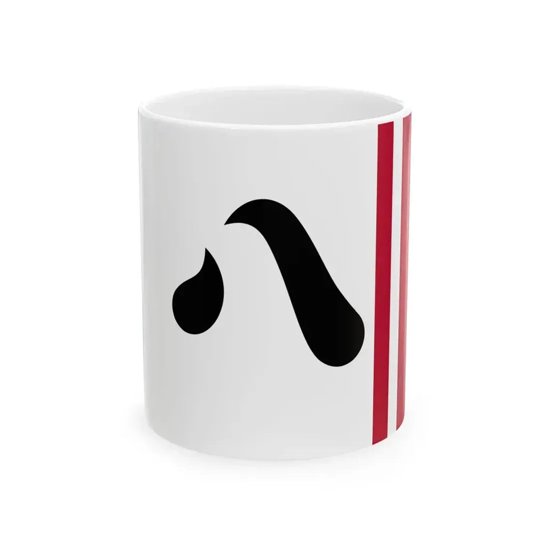 Flag of the Tokugawa Lords of Nagoya in Owari Province C (Japan) White Coffee Mug 11oz - Go Mug Yourself