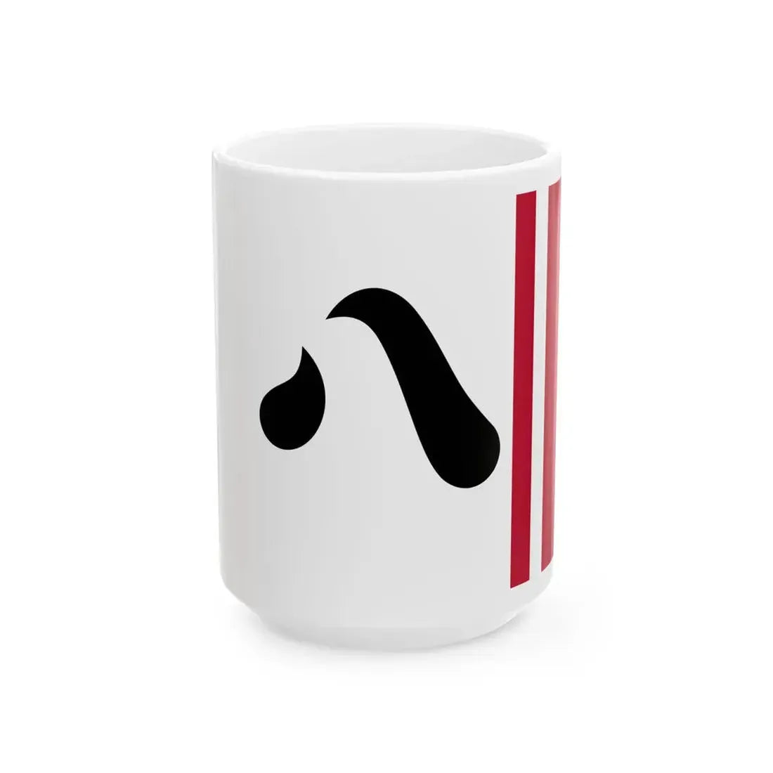 Flag of the Tokugawa Lords of Nagoya in Owari Province C (Japan) White Coffee Mug 15oz - Go Mug Yourself