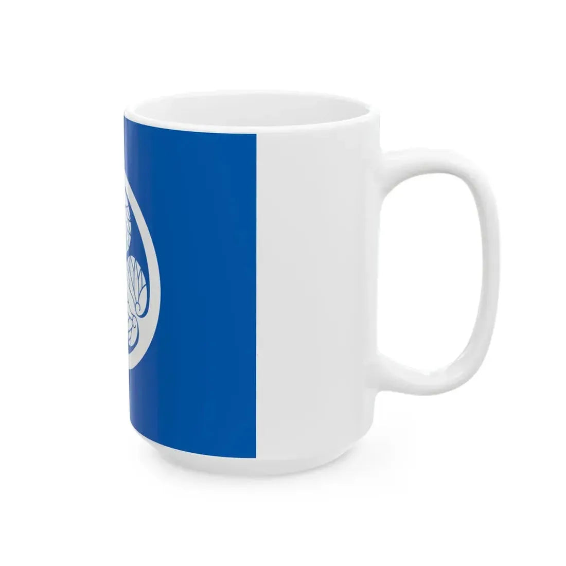 Flag of the Tokugawa Lords of Wakayama in Kii Province A (Japan) White Coffee Mug - Go Mug Yourself