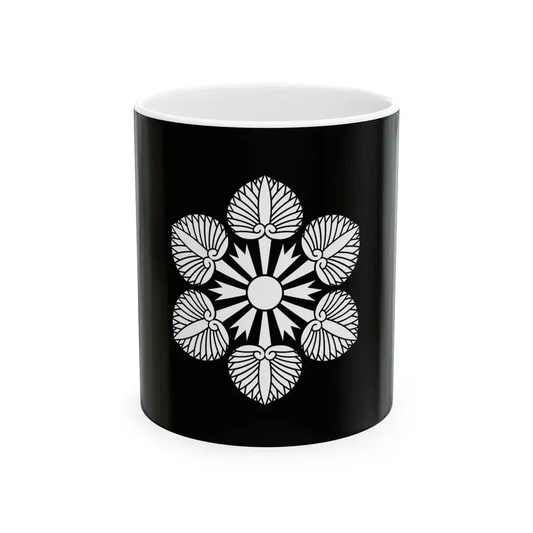 Flag of the Tokugawa Lords of Wakayama in Kii Province B (Japan) White Coffee Mug 11oz - Go Mug Yourself