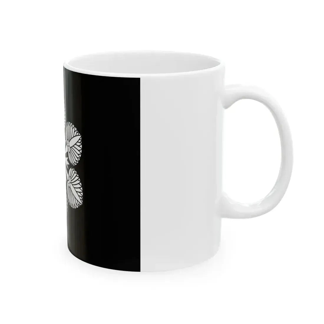 Flag of the Tokugawa Lords of Wakayama in Kii Province B (Japan) White Coffee Mug - Go Mug Yourself