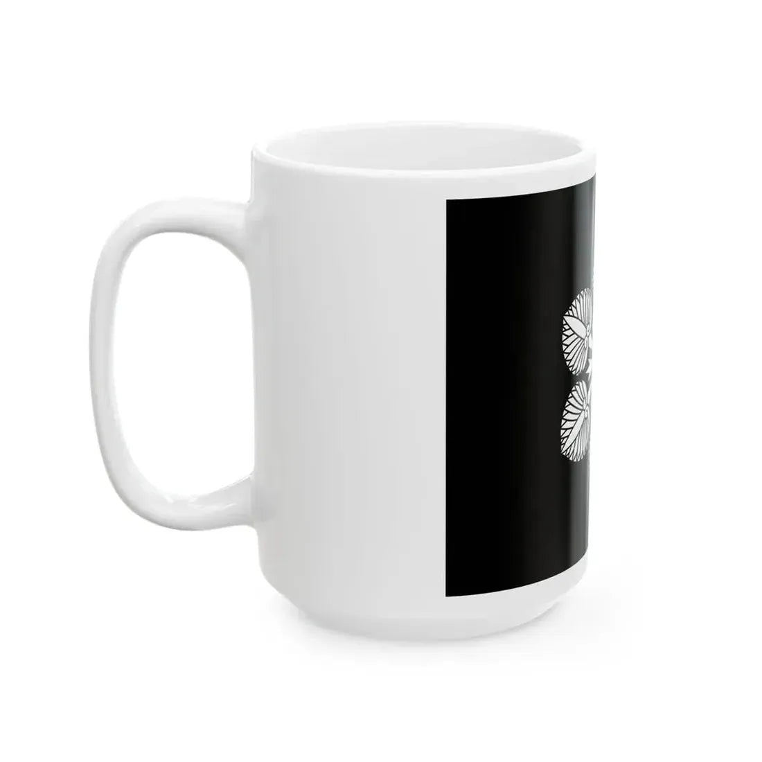 Flag of the Tokugawa Lords of Wakayama in Kii Province B (Japan) White Coffee Mug - Go Mug Yourself