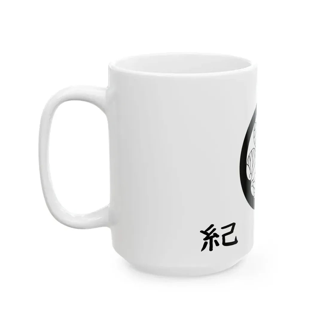 Flag of the Tokugawa Lords of Wakayama in Kii Province C (Japan) White Coffee Mug - Go Mug Yourself