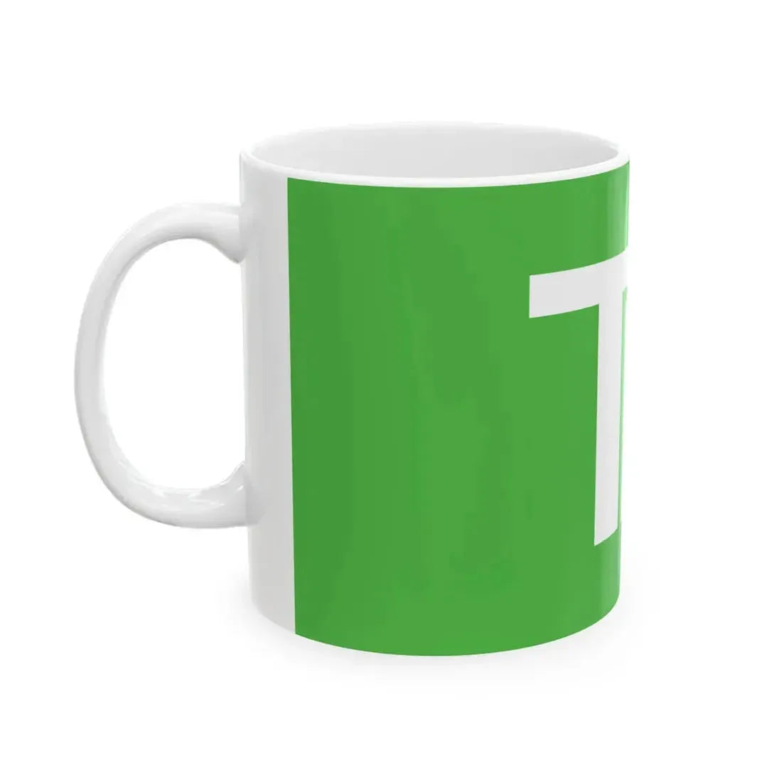 Flag of the Toronto-Dominion Bank (Canada) White Coffee Mug - Go Mug Yourself