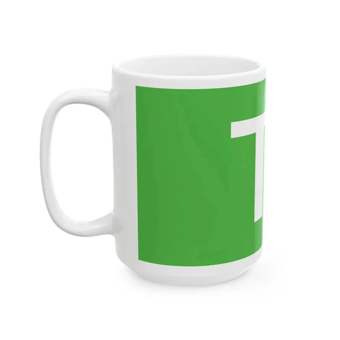 Flag of the Toronto-Dominion Bank (Canada) White Coffee Mug - Go Mug Yourself