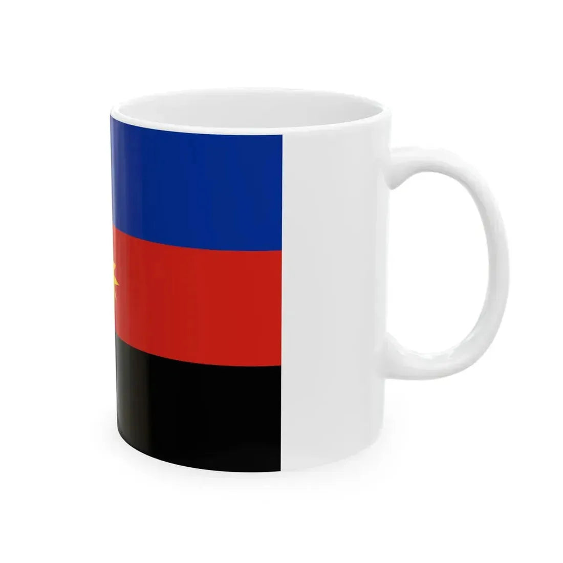 Flag of the Toubou Front for the Salvation of Libya (Libya) White Coffee Mug - Go Mug Yourself