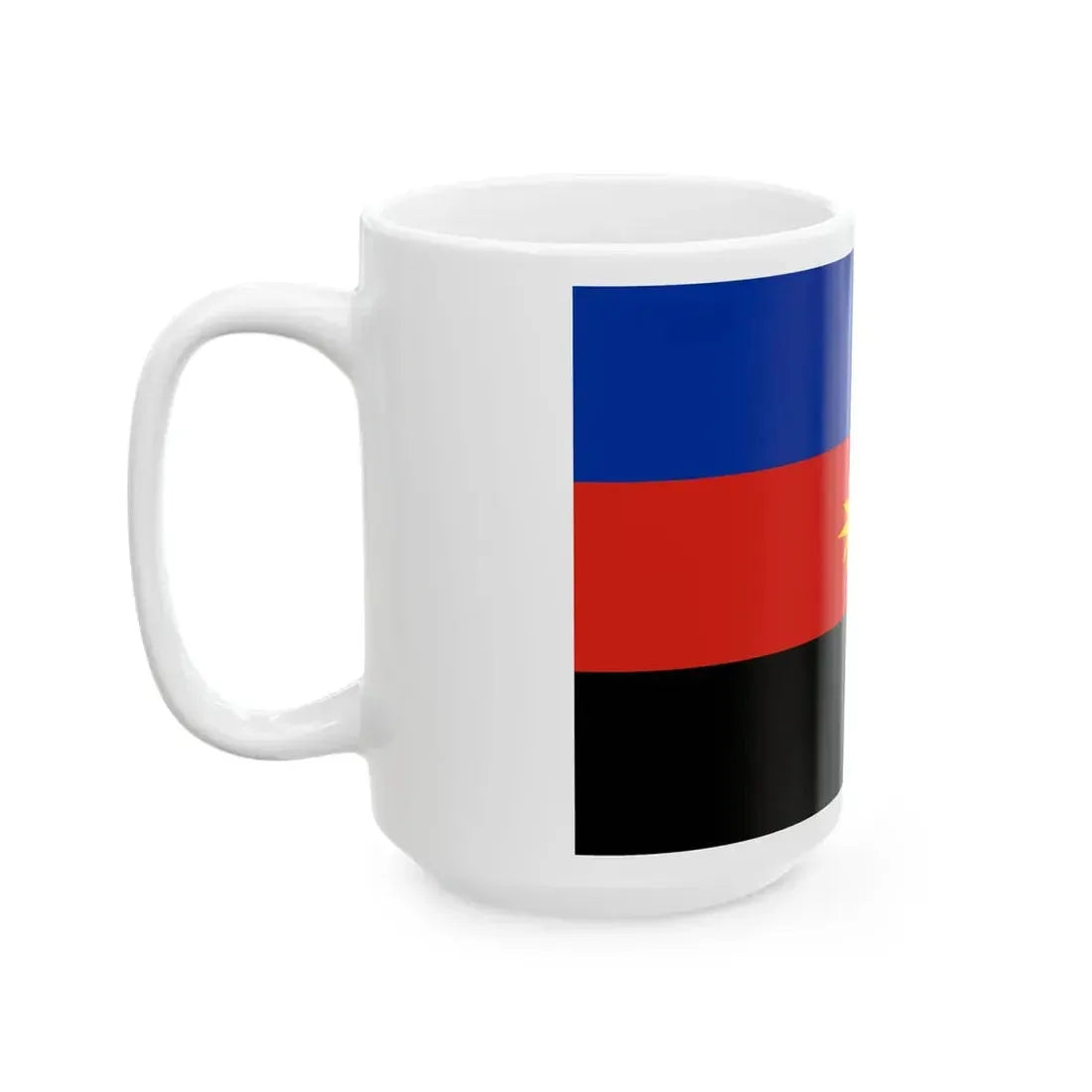 Flag of the Toubou Front for the Salvation of Libya (Libya) White Coffee Mug - Go Mug Yourself