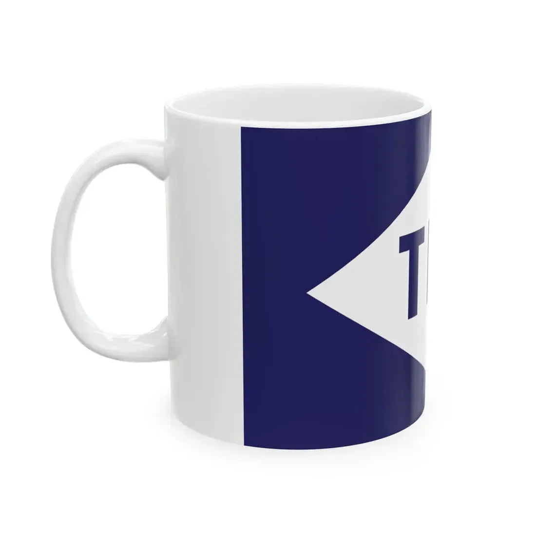 Flag of the Transport Harbours Department THD Guyana (Guyana) White Coffee Mug - Go Mug Yourself