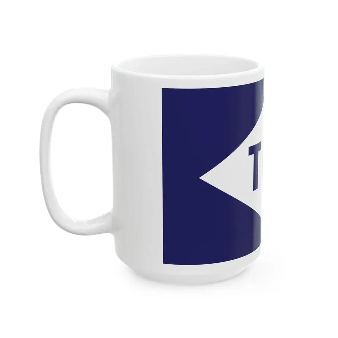 Flag of the Transport Harbours Department THD Guyana (Guyana) White Coffee Mug - Go Mug Yourself