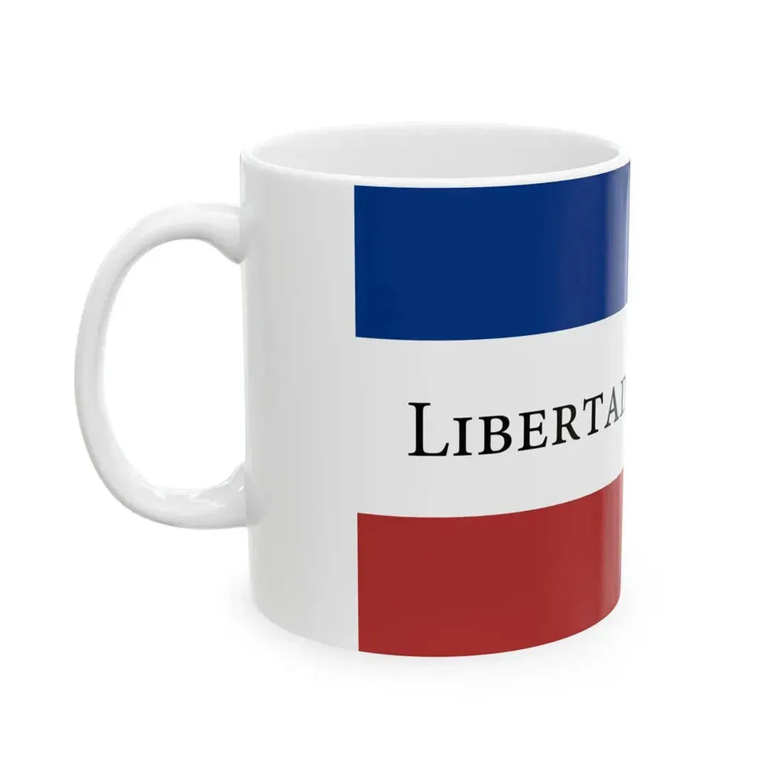 Flag of the Treinta y Tres (Argentina) White Coffee Mug - Go Mug Yourself