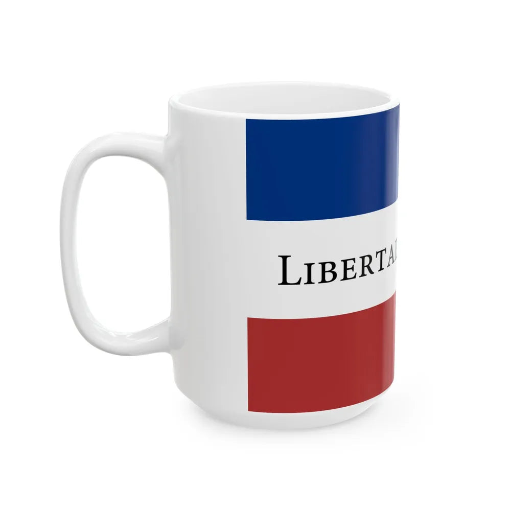Flag of the Treinta y Tres (Argentina) White Coffee Mug - Go Mug Yourself