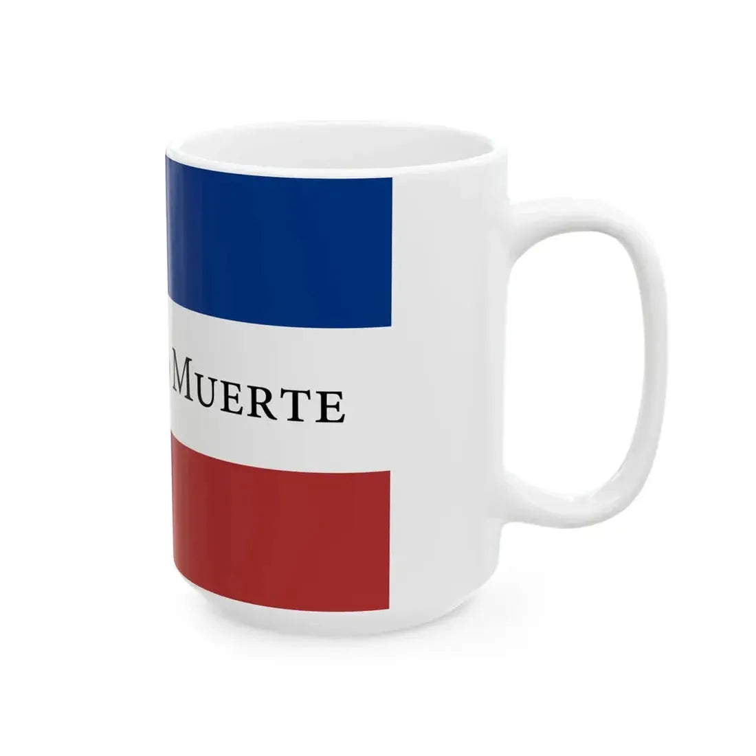 Flag of the Treinta y Tres (Argentina) White Coffee Mug - Go Mug Yourself