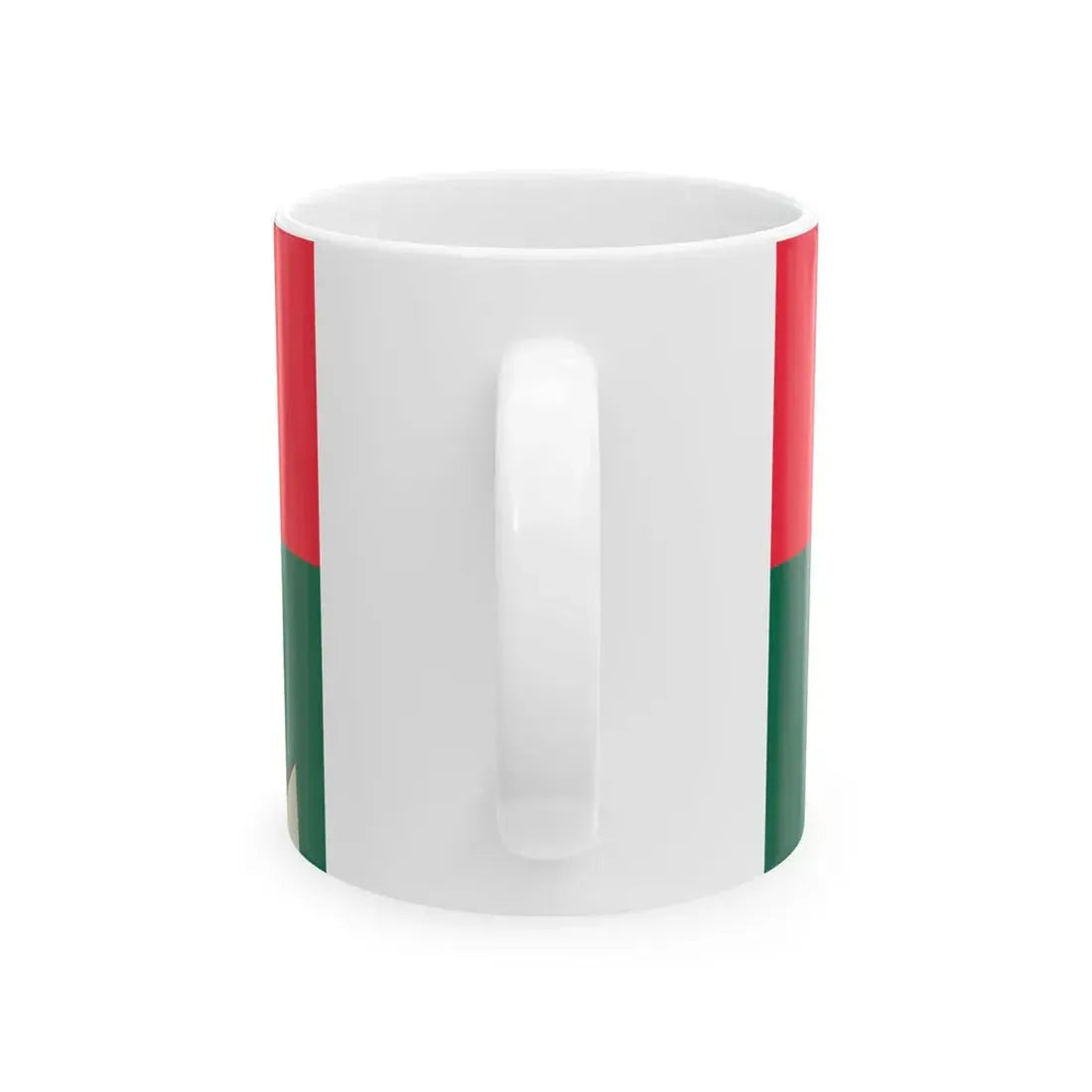 Flag of the Trinomool Bangladesh National Party (Bangladesh) White Coffee Mug - Go Mug Yourself