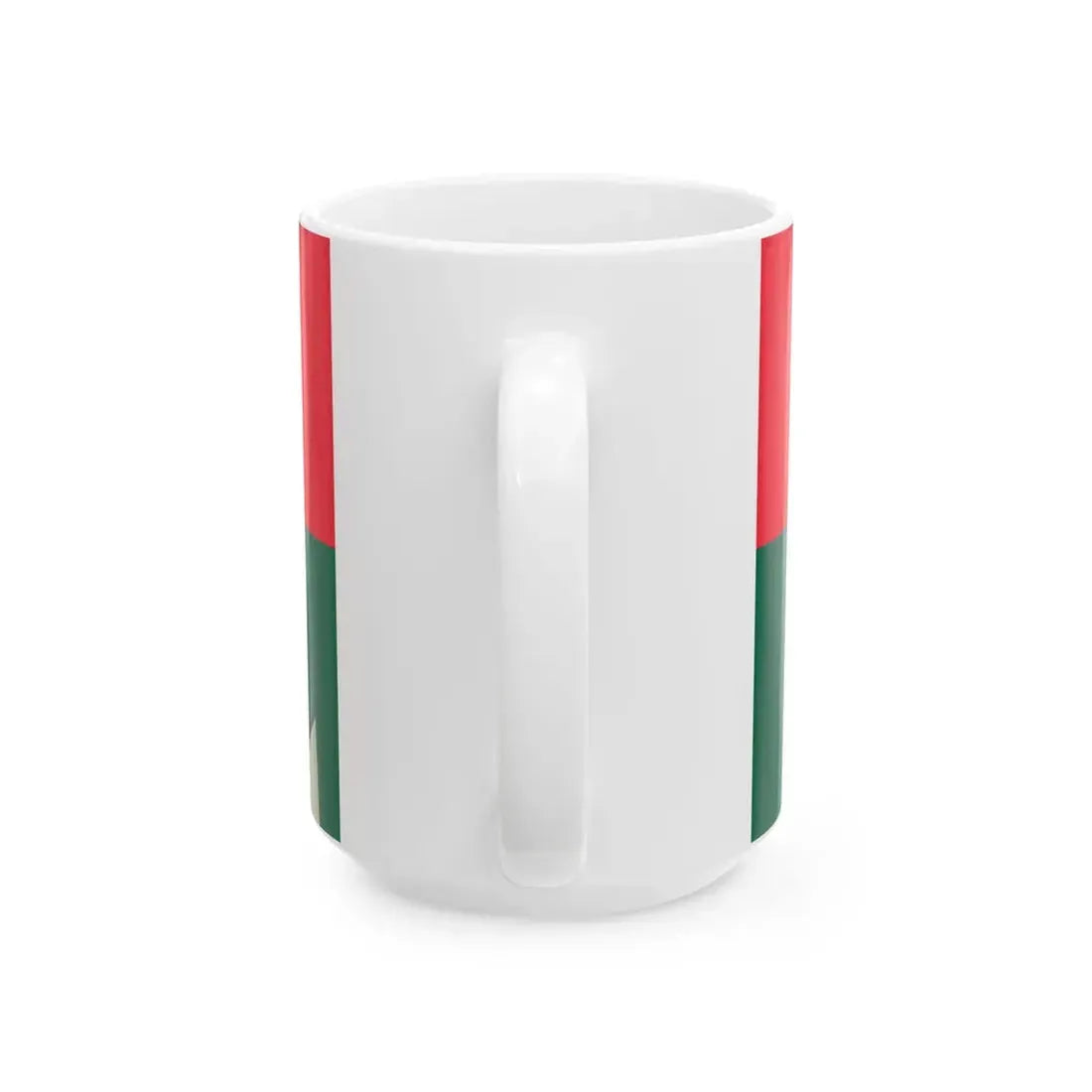 Flag of the Trinomool Bangladesh National Party (Bangladesh) White Coffee Mug - Go Mug Yourself