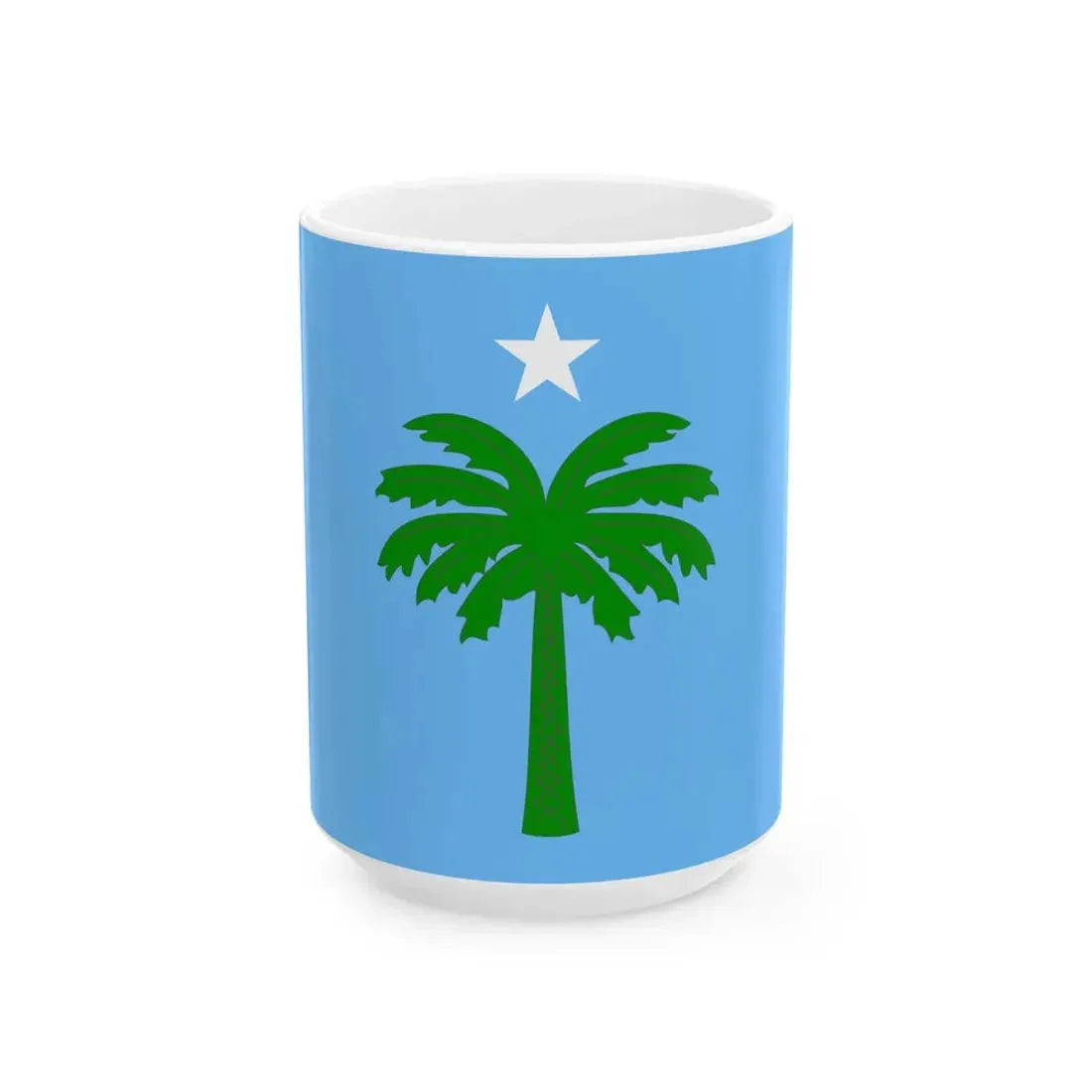 Flag of the Tripolitanian Republic Fictional (Libya) White Coffee Mug 15oz - Go Mug Yourself