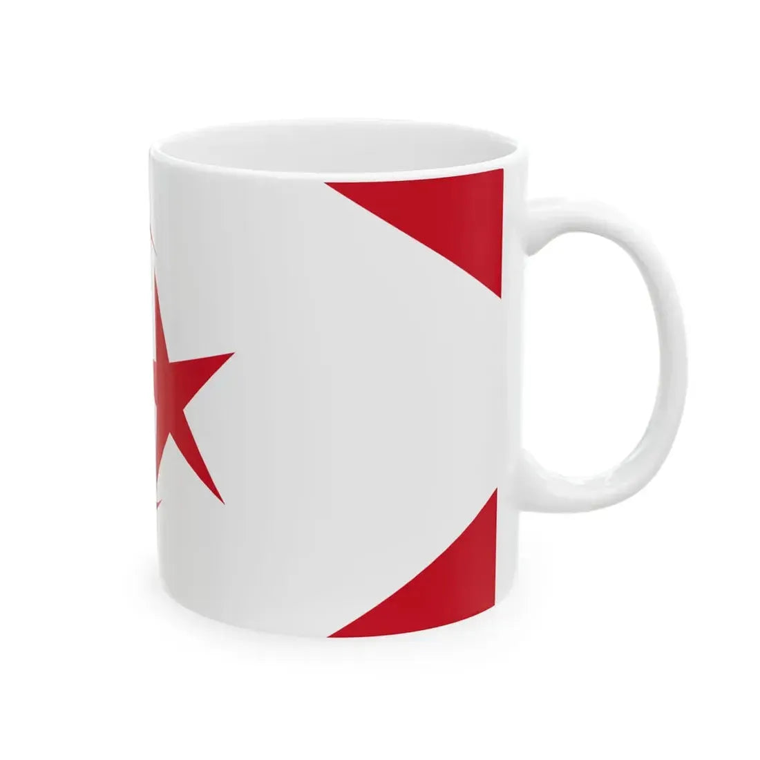 Flag of the Tunku Bendahara of Johor (Malaysia) White Coffee Mug - Go Mug Yourself