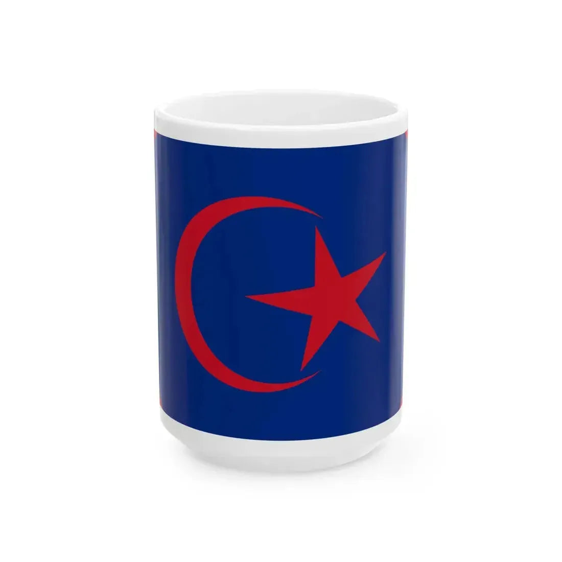 Flag of the Tunku Panglima of Johor (Malaysia) White Coffee Mug 15oz - Go Mug Yourself