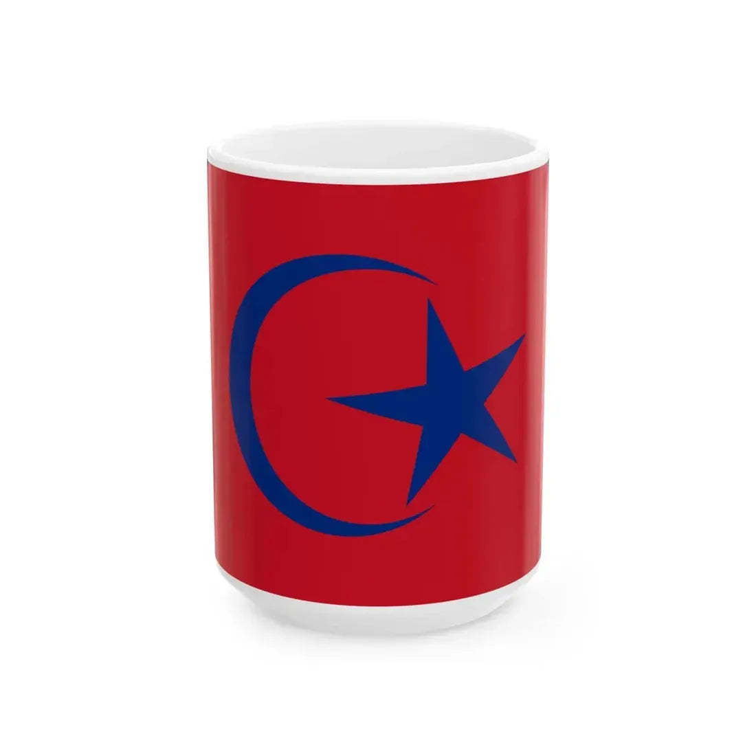 Flag of the Tunku Putera of Johor (Malaysia) White Coffee Mug 15oz - Go Mug Yourself