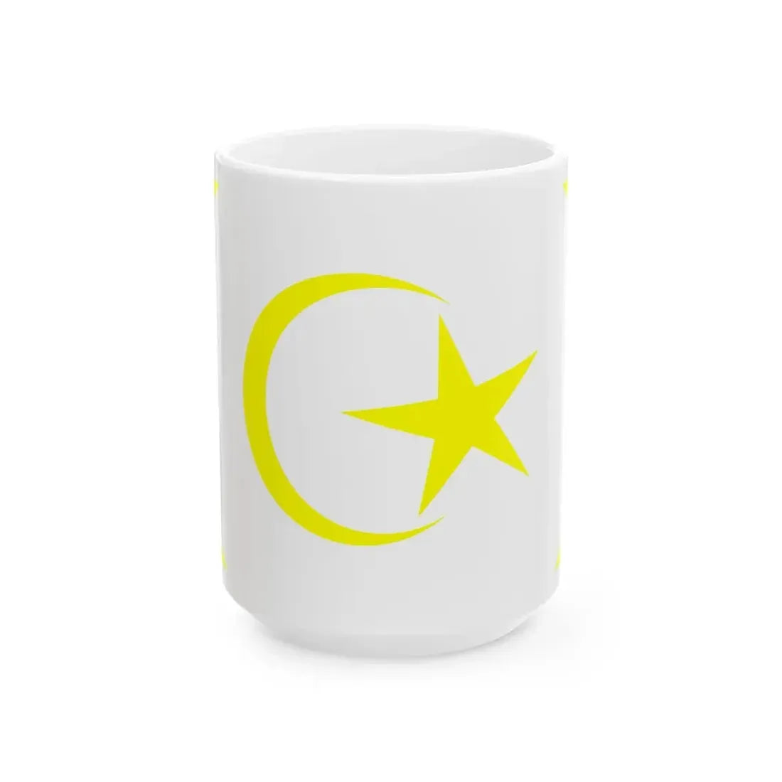 Flag of the Tunku Tun of Johor (Malaysia) White Coffee Mug 15oz - Go Mug Yourself