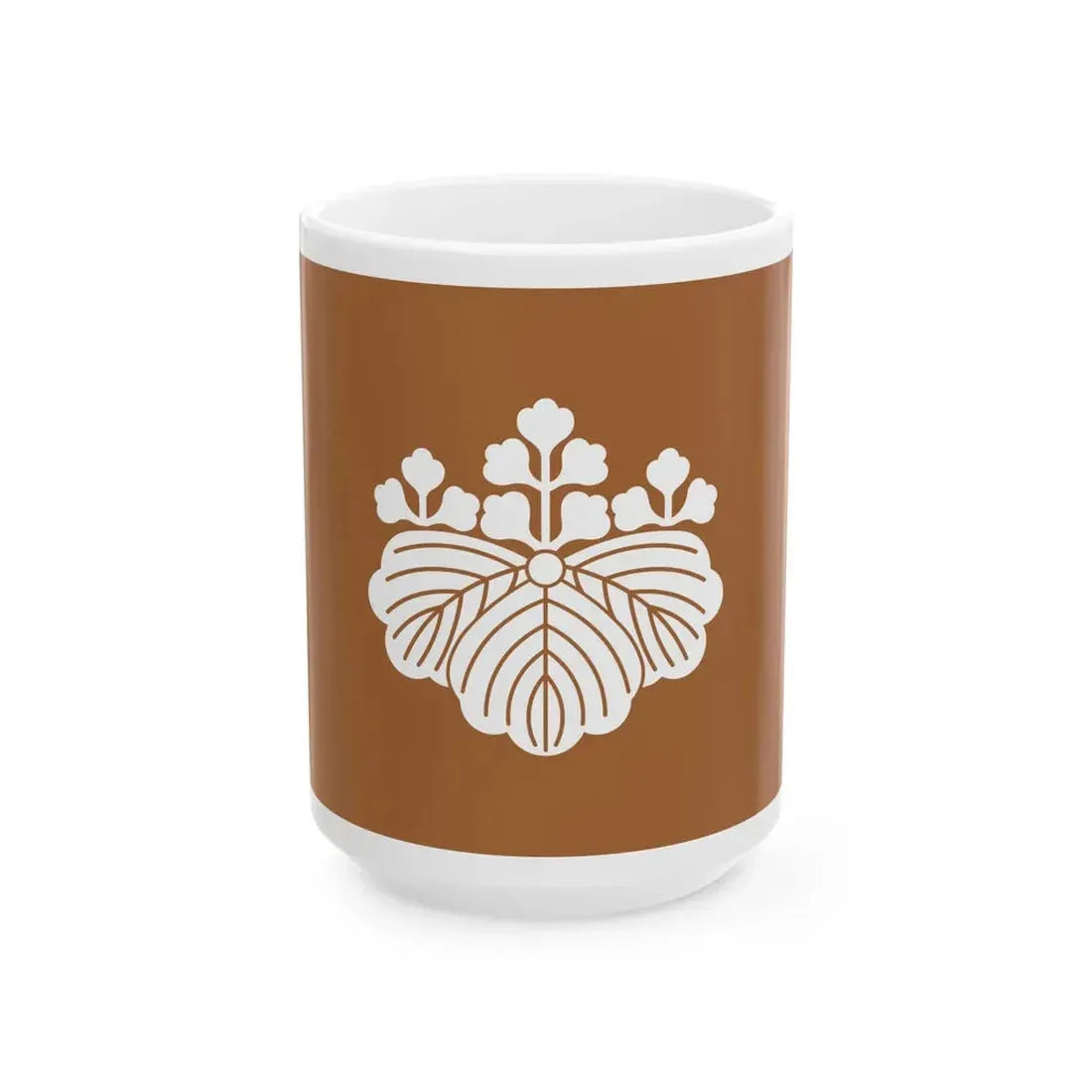 Flag of the Uesugi Lords of Yonezawa in Dewa Province B (Japan) White Coffee Mug 15oz - Go Mug Yourself
