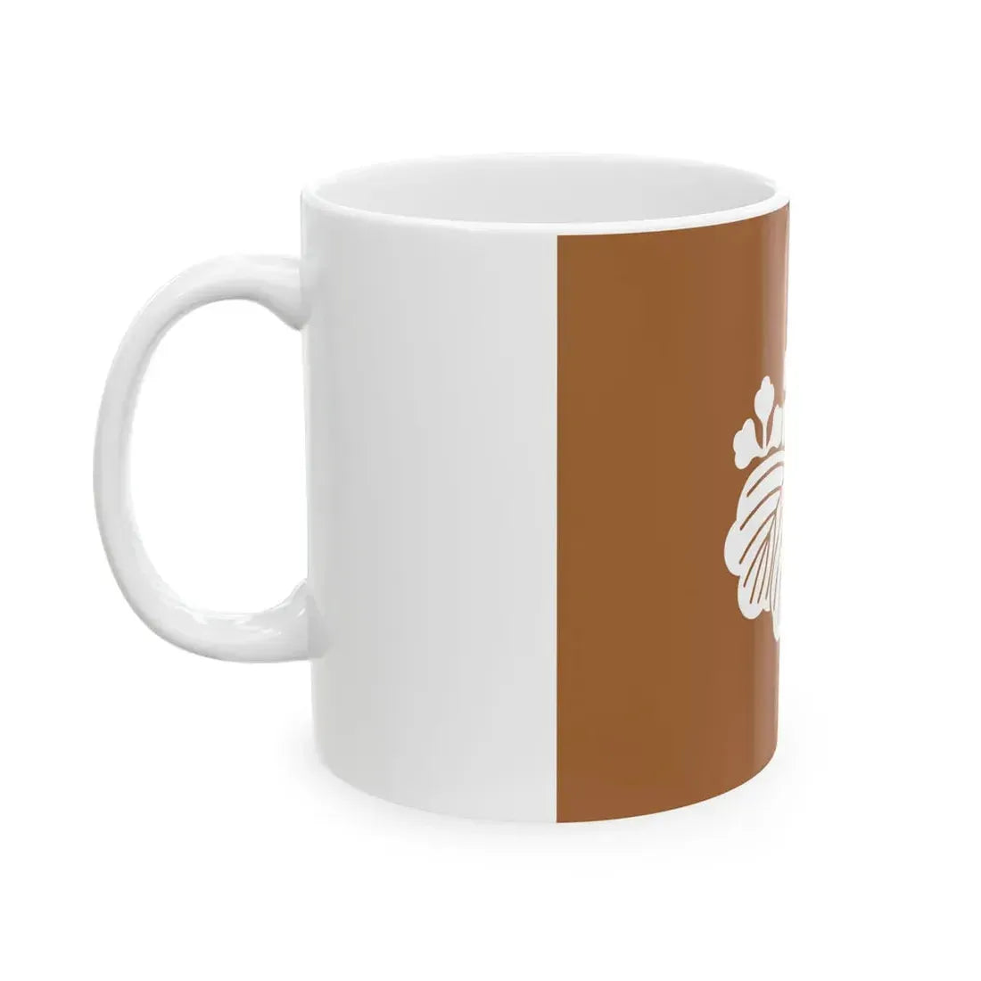 Flag of the Uesugi Lords of Yonezawa in Dewa Province B (Japan) White Coffee Mug - Go Mug Yourself