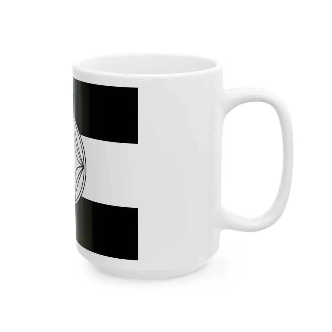 Flag of the Uesugi Lords of Yonezawa in Dewa Province C (Japan) White Coffee Mug - Go Mug Yourself