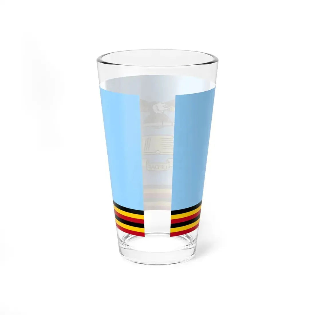 Flag of the Uganda Peoples Defence Air Force (Uganda) Pint Glass 16oz - Go Mug Yourself