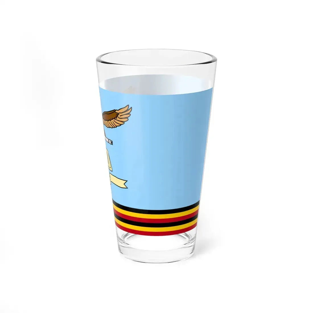 Flag of the Uganda Peoples Defence Air Force (Uganda) Pint Glass 16oz - Go Mug Yourself